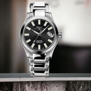【BALL 波爾】Engineer III Marvelight天文臺機械腕錶-黑36mm(NL9616C-S1C-BK)