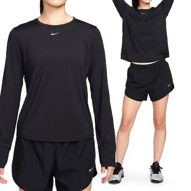 【NIKE 耐吉】AS W NK One Classic DF LS Top 女款 黑色 長袖 上衣 FN2802-010