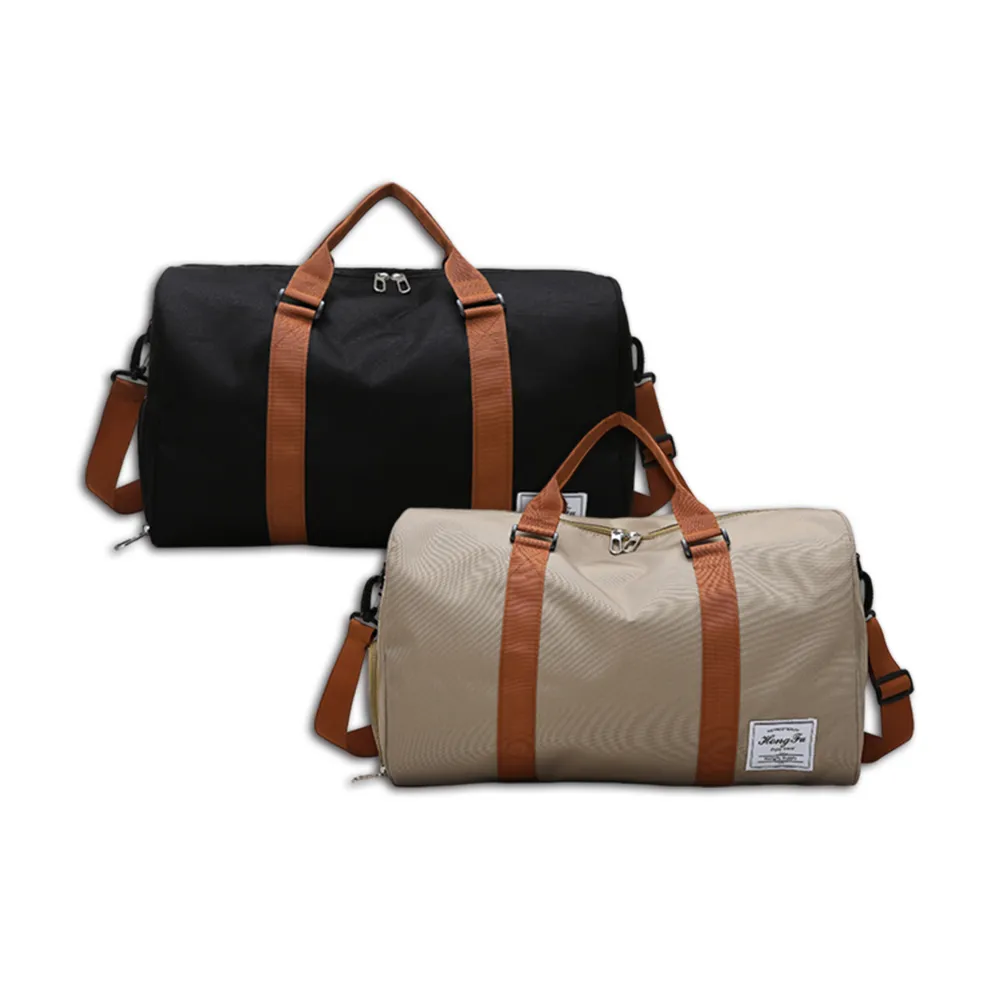 【Haoner】日系純色大容量行李袋 旅行袋 行李包 旅遊包(休閒包 手提包 大包包 健身包 運動包)