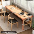 【HappyLife】北歐簡約雙人書桌 160公分 Y10769(電腦桌 工作桌 餐桌 桌子 木桌 實木桌 木頭桌 辦公桌)