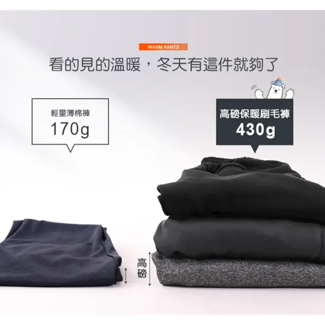 【JU SHOP】溫差必備！男女款保暖內刷毛防寒褲 長褲 防風(運動褲/休閒褲/束口褲/棉褲/防掉拉鍊)