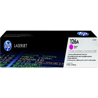 【HP 惠普】LaserJet 126A 洋紅色原廠碳粉匣(CE313A)