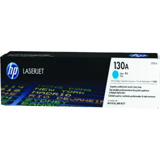 【HP 惠普】LaserJet 130A  青色原廠碳粉匣(CF351A)