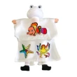 【A-ONE 匯旺】青蛙 DIY彩繪可愛布袋戲偶組含2彩繪流體熊12色顏料2水彩筆調色盤水鑽卡通人偶童玩具手偶