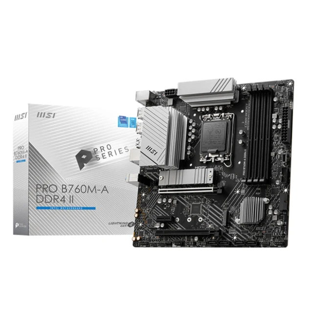 MSI 微星 PRO B760M-A DDR4 II 主機板