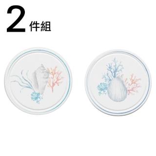 【NITORI 宜得利家居】圓形吸水杯墊2入 TSUM QA21(吸水杯墊 杯墊)