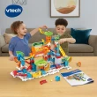 【Vtech】智能滾球積木建構遊戲賽道2入組(滾輪遊戲+飆速賽道)
