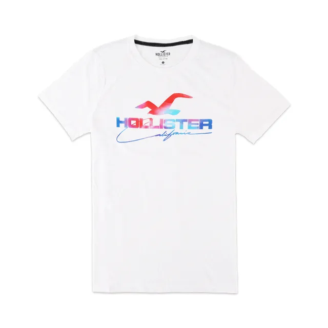 【HOLLISTER Co】大LOGO刺繡短T(10款可選)