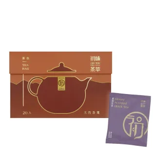 【初味茶萃】蟬吮蜜香紅茶茶包 2.5gx20包/盒-咖色(蟬吮蜜香紅茶 天然蜜香 盒裝)