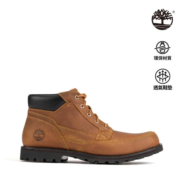 【Timberland 官方旗艦】男款小麥色中筒休閒鞋(A5YS1231)