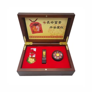 【金瑞利】77購物節 9999黃金 黃金孩童彌月禮盒(天賜麟兒/掌上明珠)
