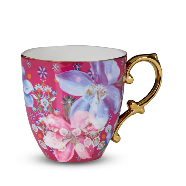 【T2 Tea】午夜綻放馬克杯(T2 Midnight Blooms Pretty Mug)