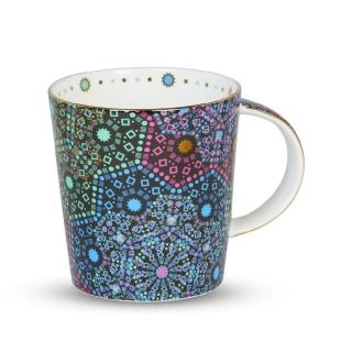 【T2 Tea】魔幻摩洛哥系列 480ml馬克杯(T2 Moroccan Tealeidoscope Black Generous Mug)
