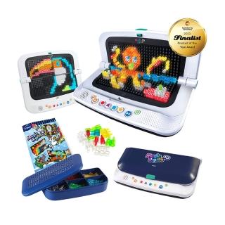 【Vtech】3D魔法拼豆互動學習機(創新設計玩具最推薦)