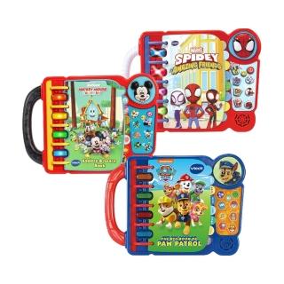 【Vtech】卡通授權啟蒙學習書3入組(汪汪隊+米奇+蜘蛛人)