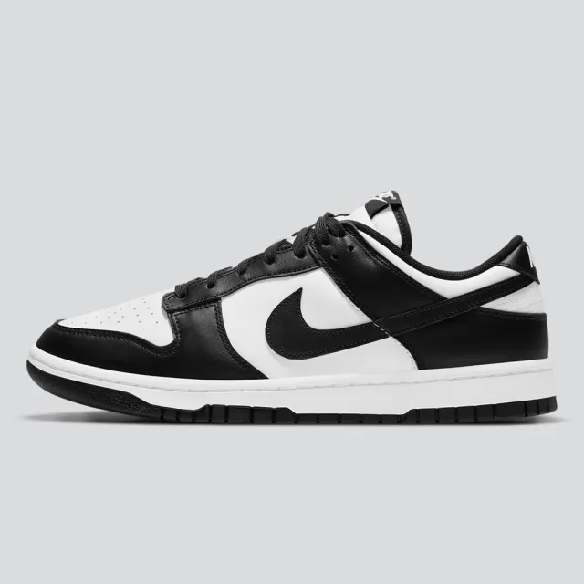 【NIKE 耐吉】休閒鞋 Dunk Low Retro 女鞋 大童鞋 黑白 熊貓 限量款(DD1503101 CW1590100)