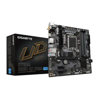 【GIGABYTE 技嘉】B760M DS3H AX DDR4 主機板+Intel 670P 512G M.2 PCI-E 固態硬碟(M+S 組合包)