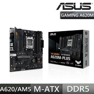 【ASUS 華碩】TUF GAMING A620M-PLUS 主機板