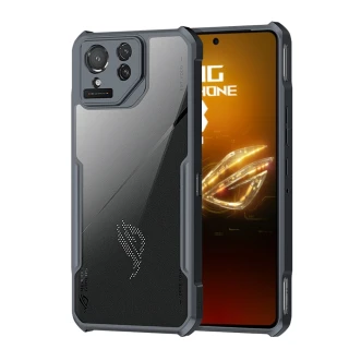 【XUNDD 訊迪】ASUS ROG Phone 8 Pro 軍事防摔 鏡頭全包覆 清透保護手機殼-夜幕黑