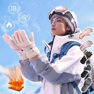 【Amirr 艾米爾】★防風加絨戶外手套(騎車/防寒/女手套/男手套)