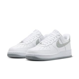 【NIKE 耐吉】休閒鞋 男鞋 運動鞋 AF1 AIR FORCE 1 07 白銀 FJ4146-100
