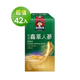 【桂格】冬蟲夏草養氣人參60ml×36入x1箱+冬蟲夏草養氣人參60ml6入x1盒(共42入)