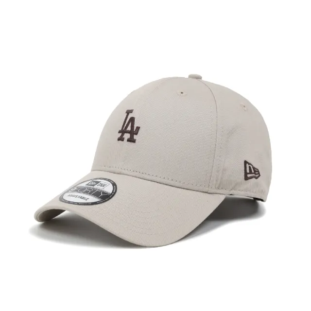 【NEW ERA】棒球帽 MLB 灰 棕 940帽型 可調式帽圍 洛杉磯道奇 LAD 小標 老帽 帽子(NE13957217)