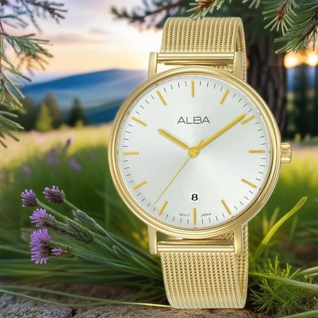 【ALBA】雅柏 米蘭帶女錶-36mm 新年 禮物 推薦(AG8N80X1/VJ32-X342K)