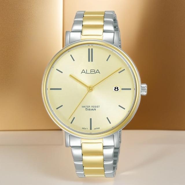 【ALBA】雅柏 都會簡約女錶-36mm 新年 禮物 推薦(AG8N98X1/VJ32-X342G)