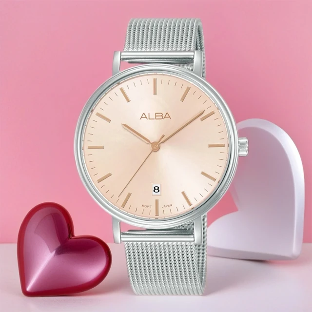 【ALBA】雅柏 米蘭帶女錶-36mm(AG8N81X1/VJ32-X342P)