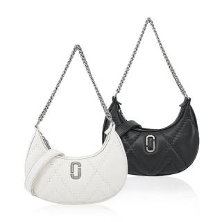 【MARC JACOBS 馬克賈伯】THE QUILTED羊皮絎縫鍊條肩揹包(多色選)
