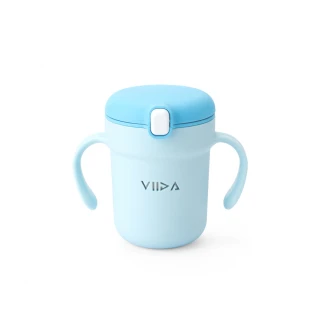 【VIIDA】Souffle 吸管型抗菌不鏽鋼學習杯(官方直營)