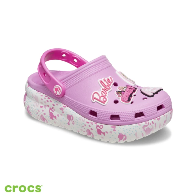 Crocs 童鞋 平板洞洞鞋小童克駱格(208757-0DE