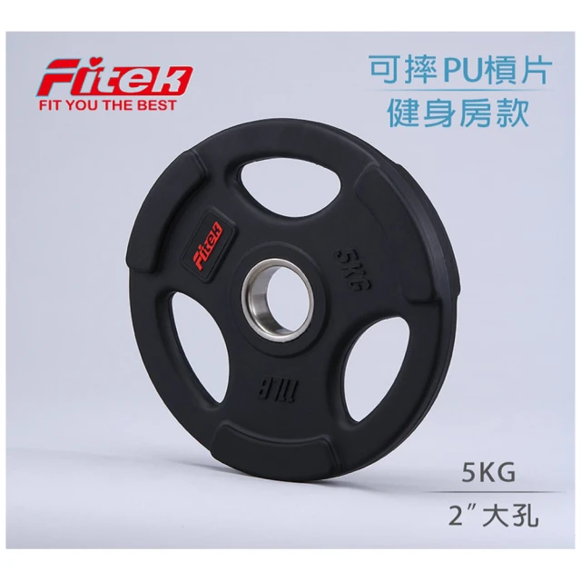 Fitek 15公斤槓片 可摔奧林匹克槓片/ 15KG槓片一