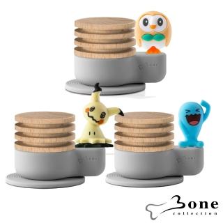 【Bone 蹦克】寶可夢系列 迷你公仔擴香臺-果然翁/謎擬Q/木木梟(精油 車用 辦公桌)