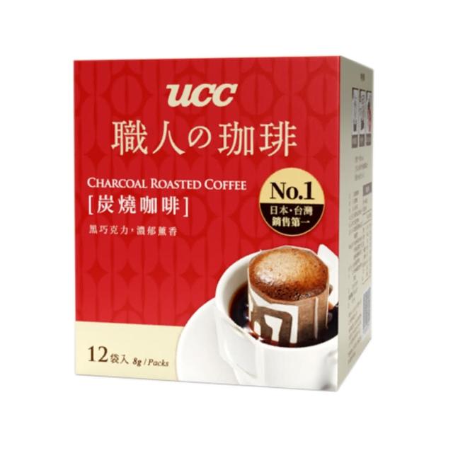 【UCC】職人系列炭燒濾掛式咖啡(8g x12入)