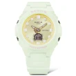 【CASIO 卡西歐】BABY-G 未來風設計 夢幻色彩雙顯腕錶 母親節 禮物(BGA-320FH-3A)