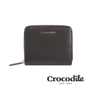 【Crocodile】短夾 10卡 壓釦零錢 Naturale 4系列-0103-10602-鱷魚皮件-原廠公司貨(男生皮夾 錢