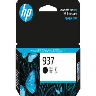 【HP 惠普】官方直營 937 黑色原廠墨水匣(4S6W5NA)