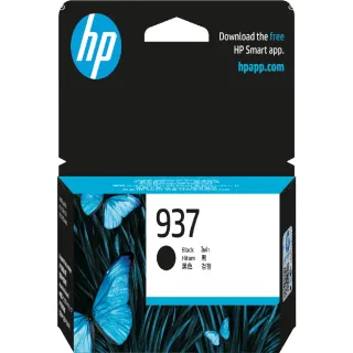 【HP 惠普】官方直營 937 黑色墨水匣(4S6W5NA)(OfficeJet Pro 9110/9120/9130/9720/9730)