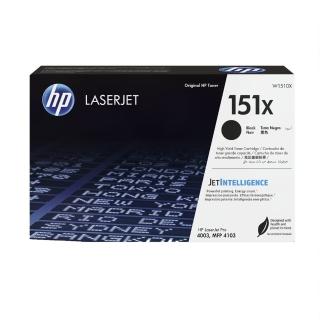【HP 惠普】官方直營 LaserJet 151X 黑色碳粉匣(W1510X)(LaserJet Pro 4003dn/4103fdw)