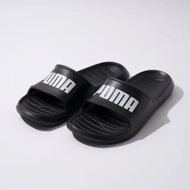 【PUMA】Divecat v2 Lite Slipper 男鞋 女鞋 黑色 柔軟 輕便  防水 拖鞋 37482301