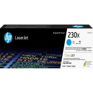 【HP 惠普】官方直營 Laser 230X 藍色原廠碳粉匣(W2301X)