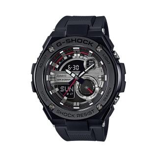 【CASIO 卡西歐 G-SHOCK 系列】型男必備 防水防震 LED燈 世界時間 礦物玻璃 男錶(GST-210B)