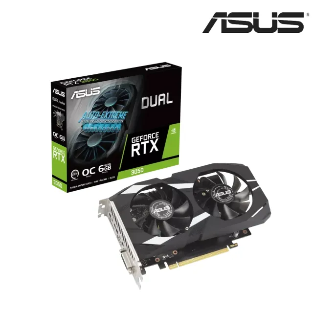 【ASUS 華碩】DUAL-RTX3050-O6G 顯示卡