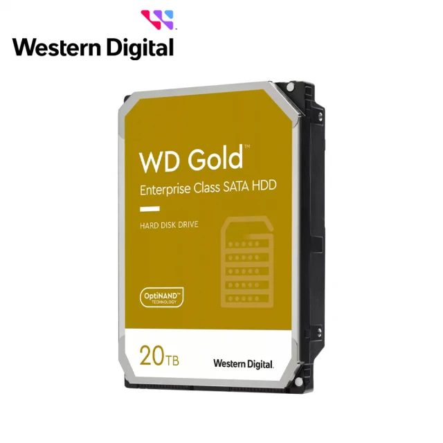 WD 威騰 WD202KRYZ 金標 20TB 3.5吋企業