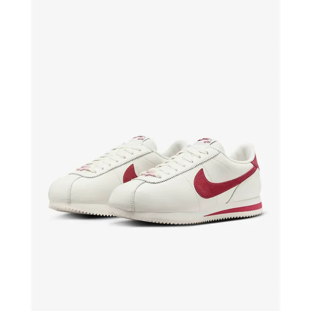 NIKE 耐吉】休閒鞋運動鞋情人節款式W NIKE CORTEZ SE 女鞋白紅