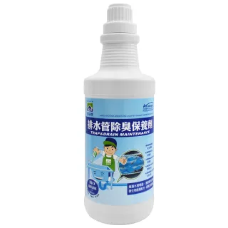 【多益得】排水管除臭保養劑946ml+管路堵塞疏通劑500g(組合)