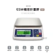 【Polit 沛禮】ESW電子秤 最大秤量40kg 20kg 8kg 4kg 2kg(超大秤盤 上下限警示 簡易計數 電子秤)