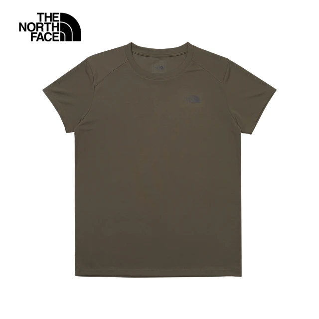 The North Face TNF 短袖上衣 U MFO S/S POLY TEE - AP 男女 咖(NF0A8AUT21L)